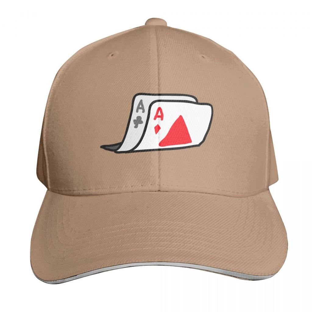 Poker AA Baseball Cap Fishing Hat GentleUnisex Hat New In The Hat Golf Wear Unisex Womens