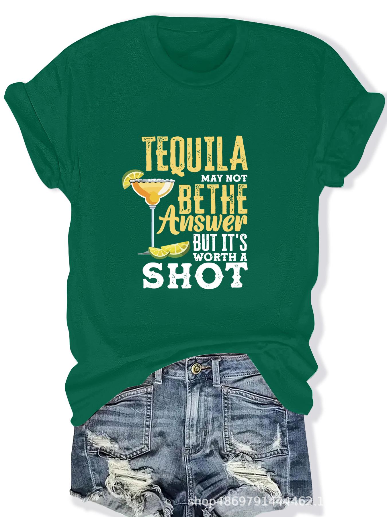 

Women s Cross-Border Fashion T-Shirt XXL зелёный