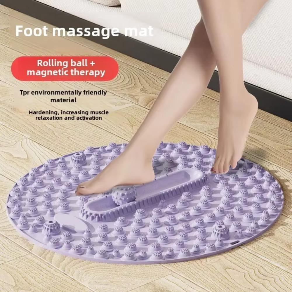 Muscle Relaxation Foot Massage Mat Pain Relief Acupressure Board Pad  Fitness Yoga Accessories