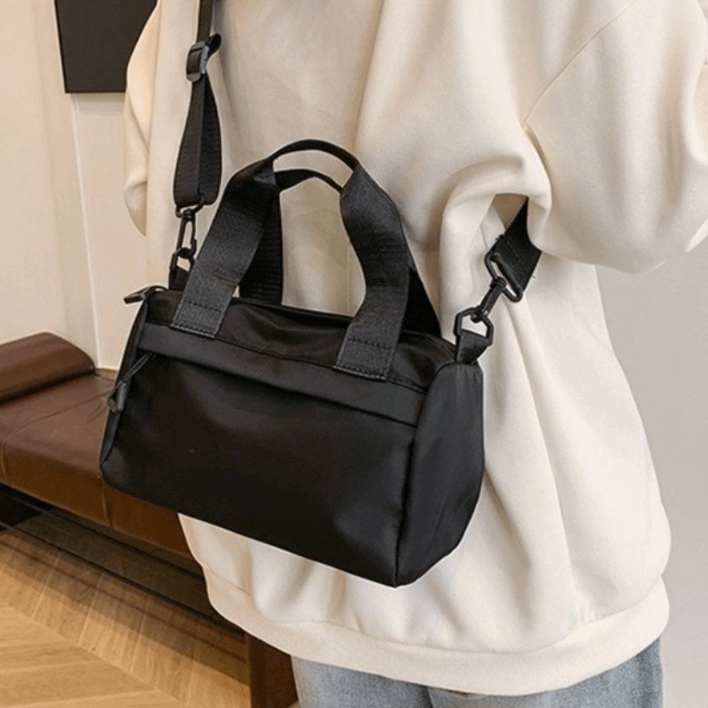 Large Capacity Nylon Crossbody Bag Multi Pocket Tote Bag Korea Style Small Gym Bags  Travel