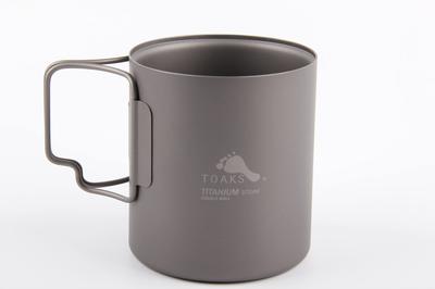 TOAKS Titanium Double-Walled Cup (370ml/450ml)