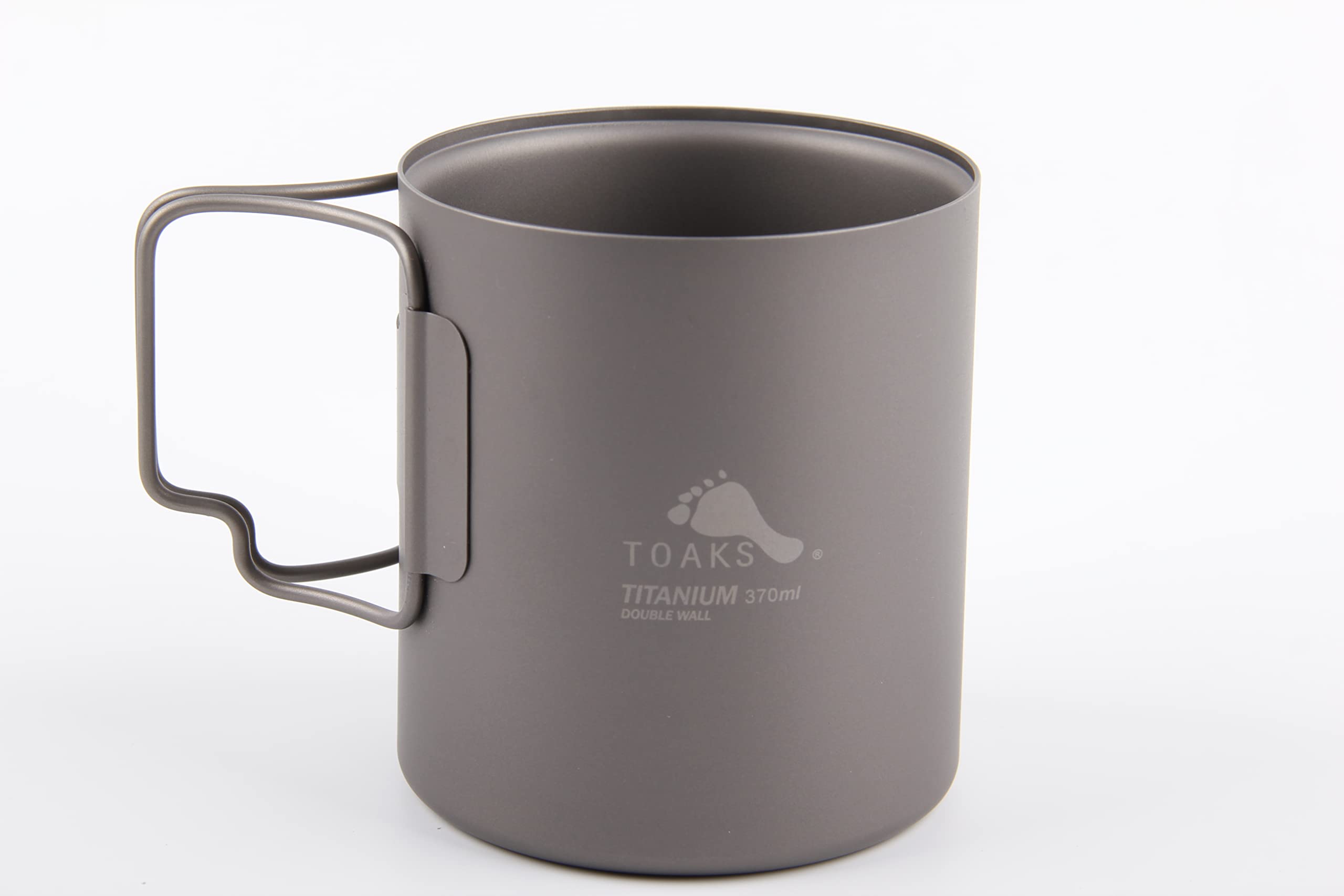 TOAKS Titanium Double-Walled Cup (370ml/450ml)