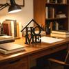 3D Printed Home Ornaments Geometric Letter Desktop Decoration Housewarming Gift  Housewarming