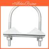 Clamp Bracket Mast Antenna U Bolts Pipe Mounting Assembly Part Clip Mount Holder For