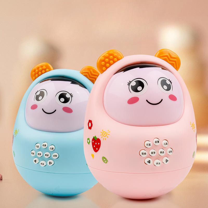 1PC Baby Tumbler Early Education Machine Toys Infant Educational Children Baby Music Enlightenment Buttons Story Machine