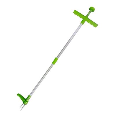 Extractor Tubo de Aluminio Desenterrador de Raíces Jardinería Herramienta para Aflojar la Tierra Deshierbar