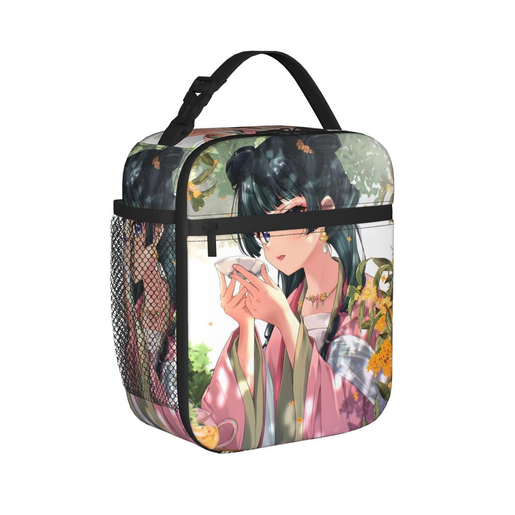 The Apothecary Diaries Anime Maomao Thermal Insulated Lunch Bag for Office Portable Bento Box Thermal Cooler Lunch Boxes