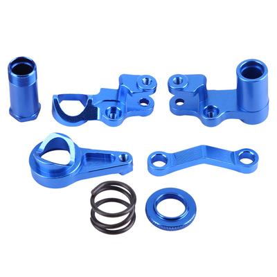 Aluminium Alloy Steering Servo Saver Complete Part Kit for Traxxas Slash 4X4 1 10 Truck RC Car