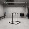 Heavy Duty Saddle Rack Movable Freestanding Stand Space Saving for Riders