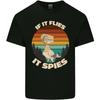 If Flies It Spies Conspiracy Theory Birds Funny Kids T-Shirt Childrens