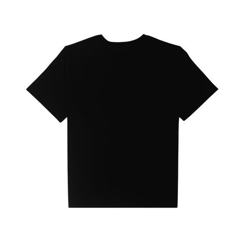 Nubelleumieleu Signature Logo Black Short Sleeve T-Shirt (Big Ver.)