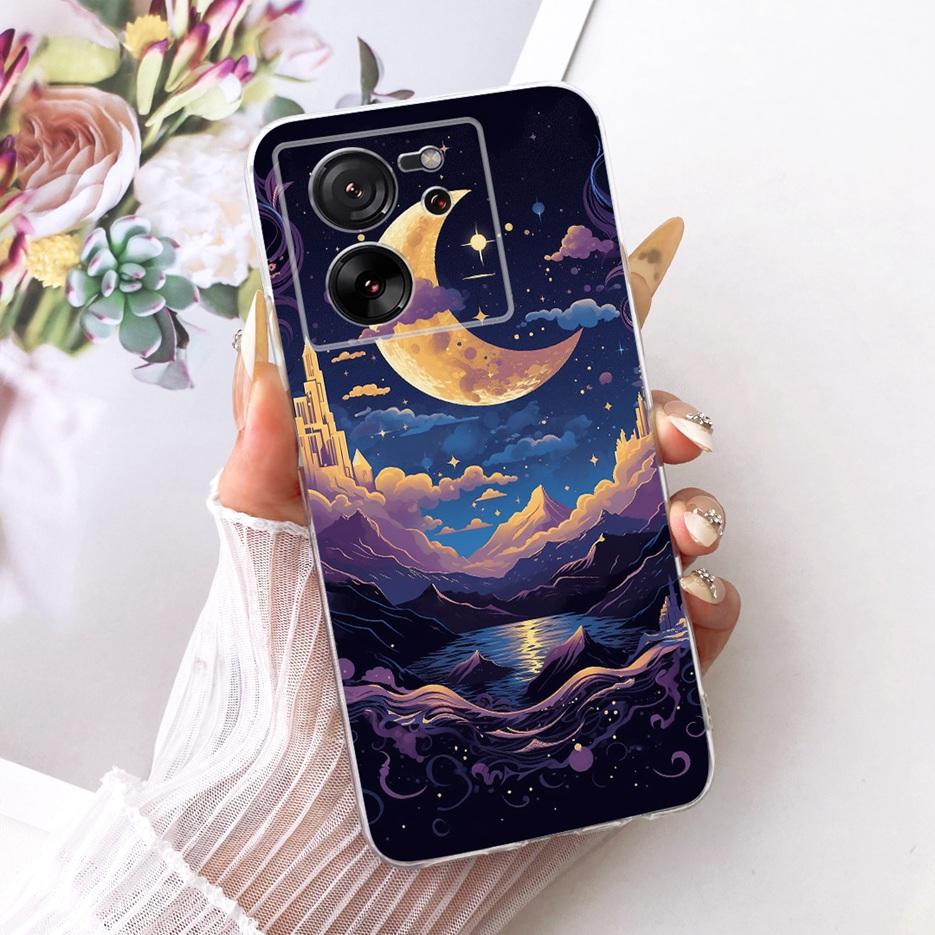 For Xiaomi Mi 13T Pro 5G Case Luxury Butterfly Tree Painted Cover Soft Silicone Phone Case For Xiaomi 13T Pro Mi13T Pro 5G Shell