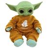 Yoda Baby Plush Doll Mandalorian Christmas Infant Toy Alien Figurine