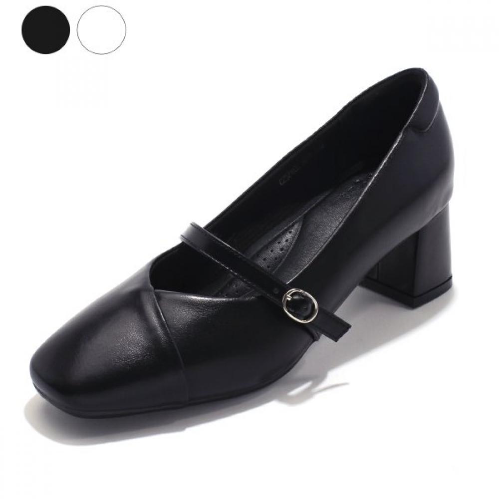 Sera Women S pumpS Black Ivory C25p402 Ivory/250