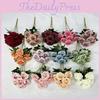 Artificial Rose Flower Wedding Hotel Restaurant Desktop Decoration Room Ornament