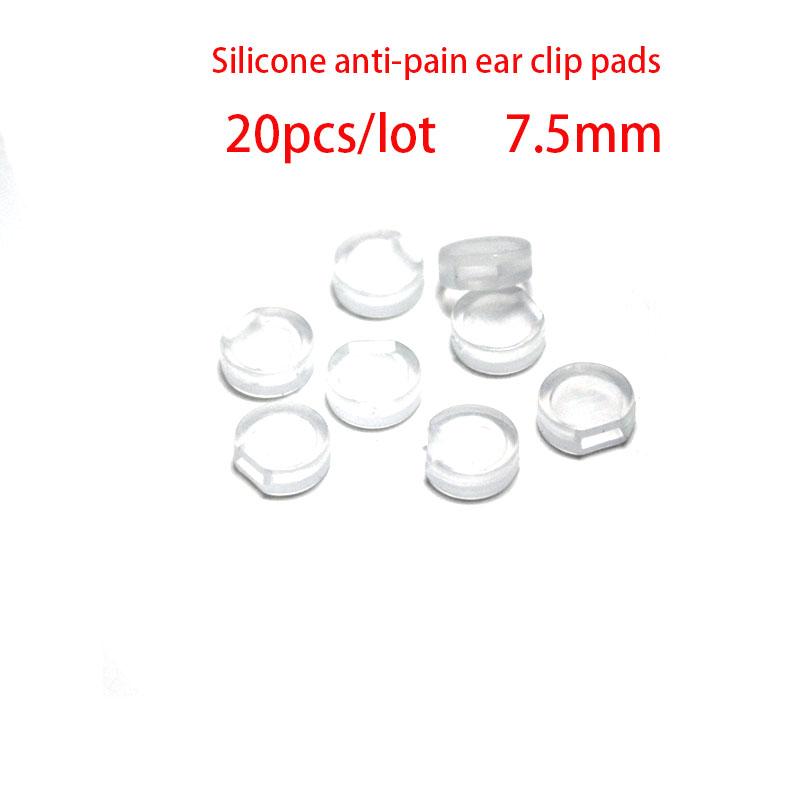 10 Pcs Stainless Steel Non Pierced Ear Clips on Earrings Making Supplies Earring Clips With Loop for Women DIY Jewelry Findings