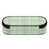 Stationery Pencil Case Smooth Zipper Large Capacity 300D Polyester with Main Compartment Mesh Pocket and Pen Slots for Students