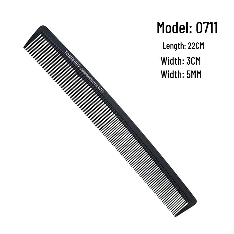 

In Stock: Bakelite Makeup & Styling Comb - Portable, Fine-Tooth, Flat-Head, Unisex