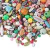 20g Zufällige Acrylperlen mit großem Loch für Armband Kunststoff Lose Abstandshalter Perlen Großhandel Halsketten Zubehör DIY Schmuckherstellung Zubehör