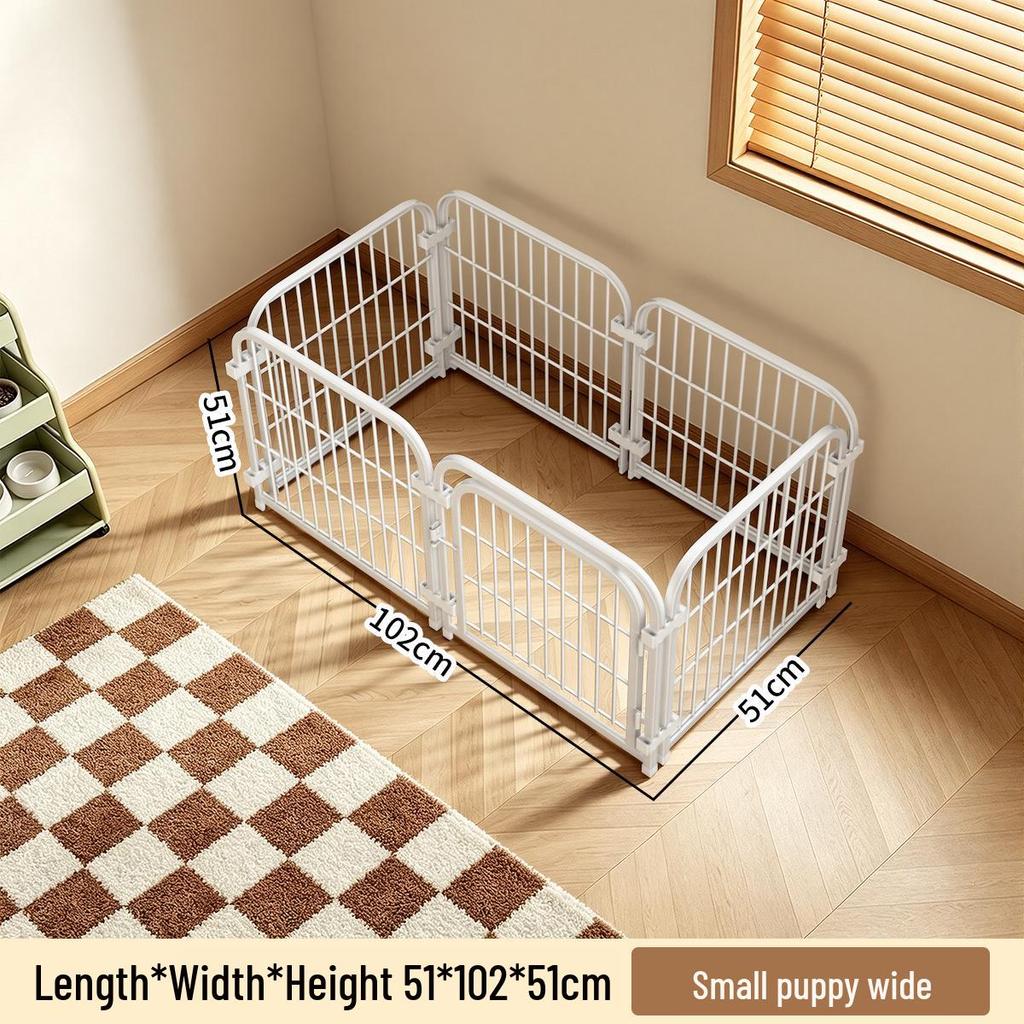 Adjustable Indoor Dog Cage and Fence for Small, Medium, and Large Dogs