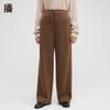 Women's High-Waisted Loose Wide-Leg Straight Casual Pants