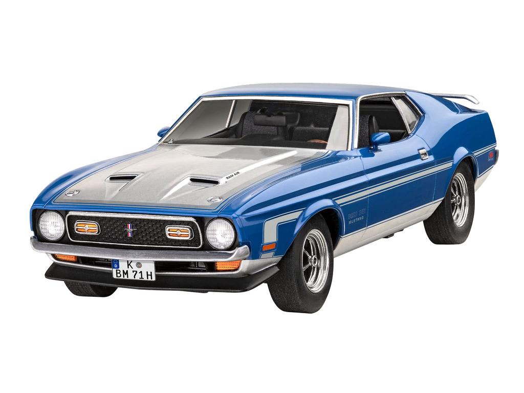 German Revell 1/25 71 Mustang Boss 351 Plastic Model 07699
