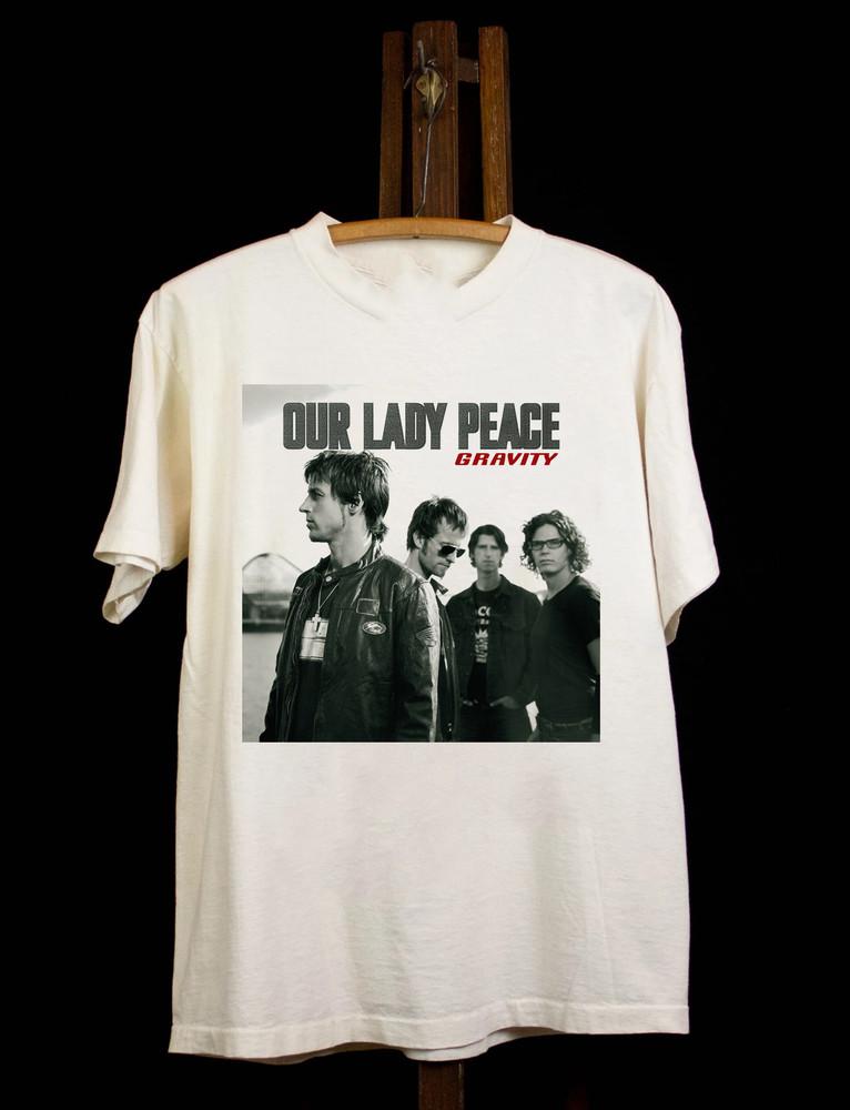 Our Lady Peace Band Gravity Album White Full Size S-5XL SS1115 Unisex T-Shirt XXXXL