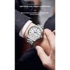 Top Brand Men's Watch Fashion Double Calendar Waterproof Business Quartz Wrist Watch
