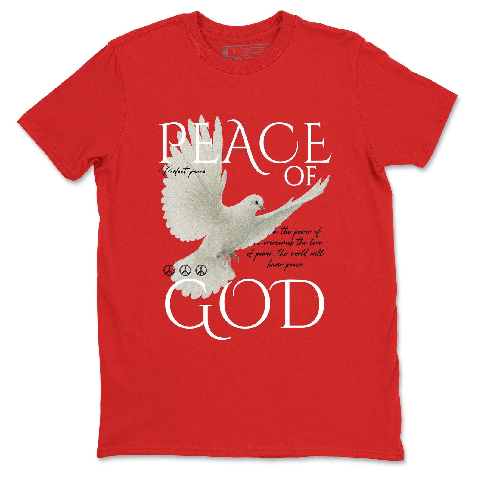 Peace of God Graphic Tee – Streetwear T-Shirt 4XL