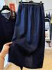 Women's Unique Pure Linen Summer Outfit - Skirt and Vest Set