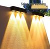 Waterproof Solar Wall Lamp for Garden, Courtyard, and Villa Décor