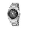 Maserati Men's Watch Stainless Steel Bracelet Gray Dial Date Display Sport Watch Silver