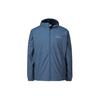 Solid Color Windbreaker Hooded Zipper Jacket Men Jackets Blue WE3899-478