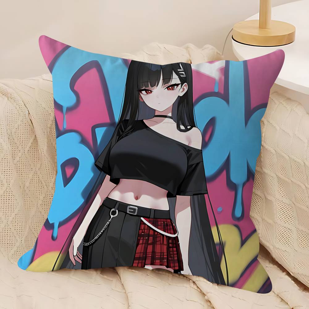 T-Tsukatsuki RioS Cushion Cover Decorative Pillow Sofa Home Decor Case Pillow Cases