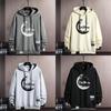 Trendy Brand Hooded Sweater Men'S Spring And Autumn Clothes Jacket Men'S Student Sports Loose Casual Sweater Men