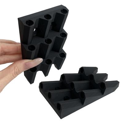 Yousheng Wandmontierter Dart-Organizer 9 Schlitze Dart-Halter 3D-gedrucktes Dart-Rack Geburtstags-Festtagsgeschenk für Dartspieler