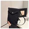 Literary small fresh and light nylon cloth messenger mobile phone bag women's casual versatile mini cute small square bag