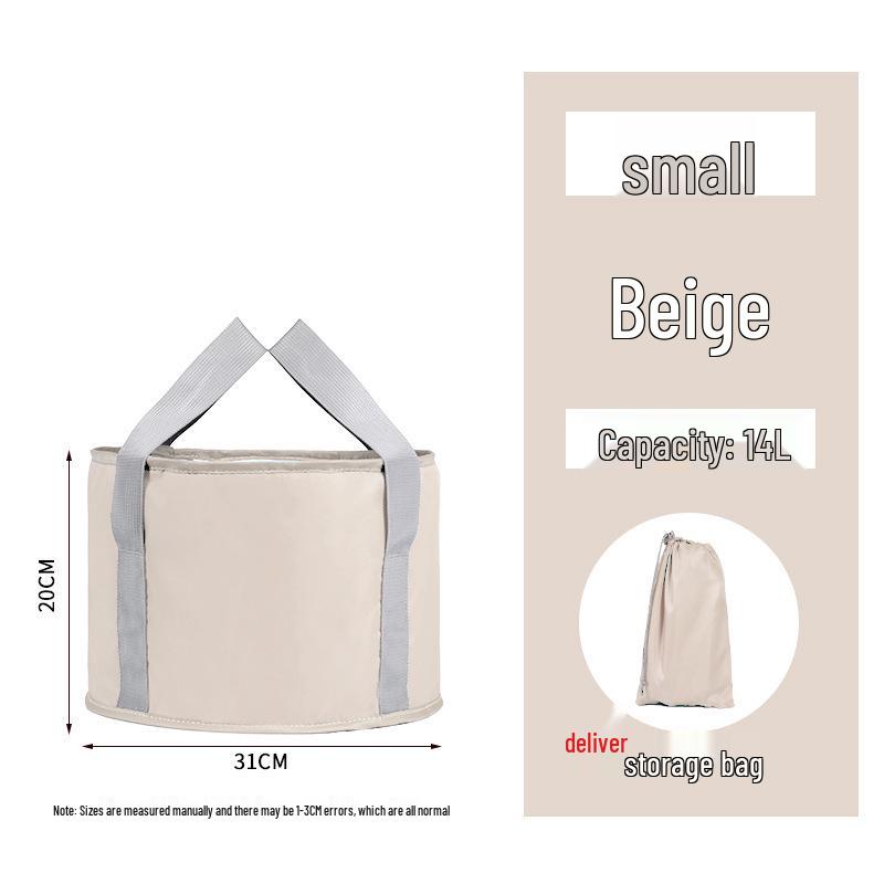 Portable Three-Dimensional Folding Foot Bath: Heat-Preserving, Tip-Resistant, Multifunctional Foot Soak Bucket for Travel and Home Use.