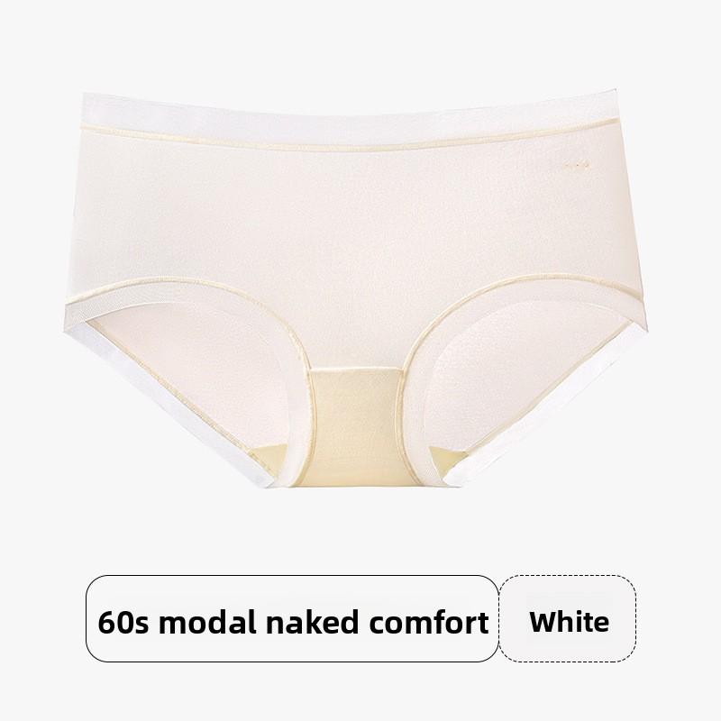 

Женские Весенние и Летние Кружевные Боковые Антибактериальные Треугольные Трусики из Шелка-Тутового Шелка, Приятные к Коже M