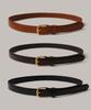 LAMINEZ Hyde Gold Buckle Belt - 3 Colors