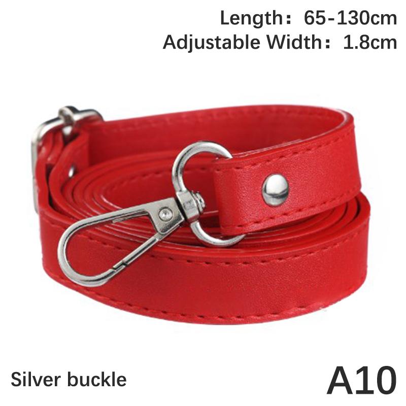 Pu Leather Shoulder Strap Crossbody Bag Strap 130Cm Long Double-Layer