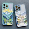 Street View Snow Mountain Town Phone Case For iPhone 16 15 14 Pro Max Plus 13 12 Mini 11 Pro Max 7 8 Plus SE2 XR XS X Back Cover