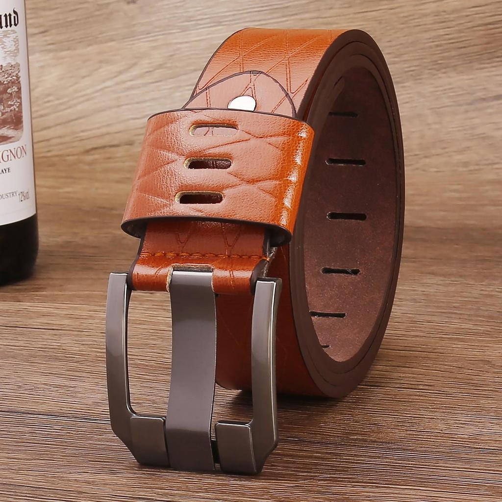 Men's Luxury Versatile Business Pin Buckle Belt