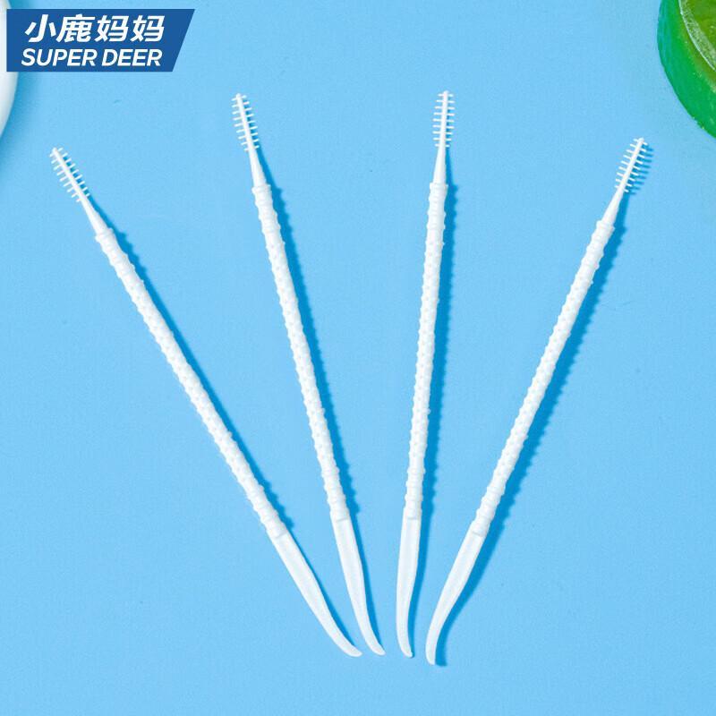 Little Deer Mom Double-Ended Interdental Toothpick Brushes