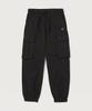 Woven Ripstop Cargo Pants Black