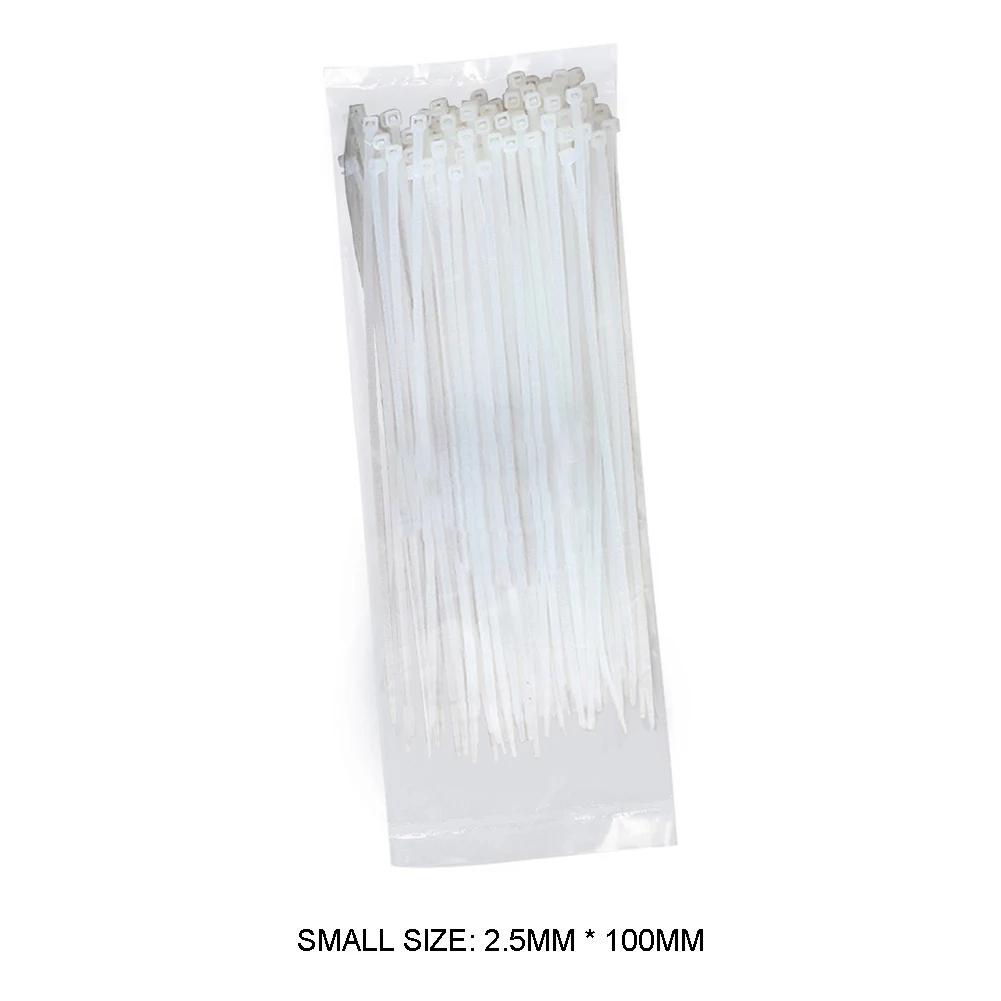 10-1Pcs Fluorescent Cable Tie Organizer Durable Plastic Storage Tools Portable Tie Holder Practical Wiring Cable Strap Organizer