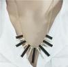 Women's Short Gothic Crystal Clavicle Necklace - Korean, European, and American Fashion