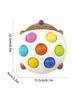 Hedgehog Press Soft Key Concentration Training Early Education Toys Hand-Eye Coordination Children's Educational Small Hedgehog