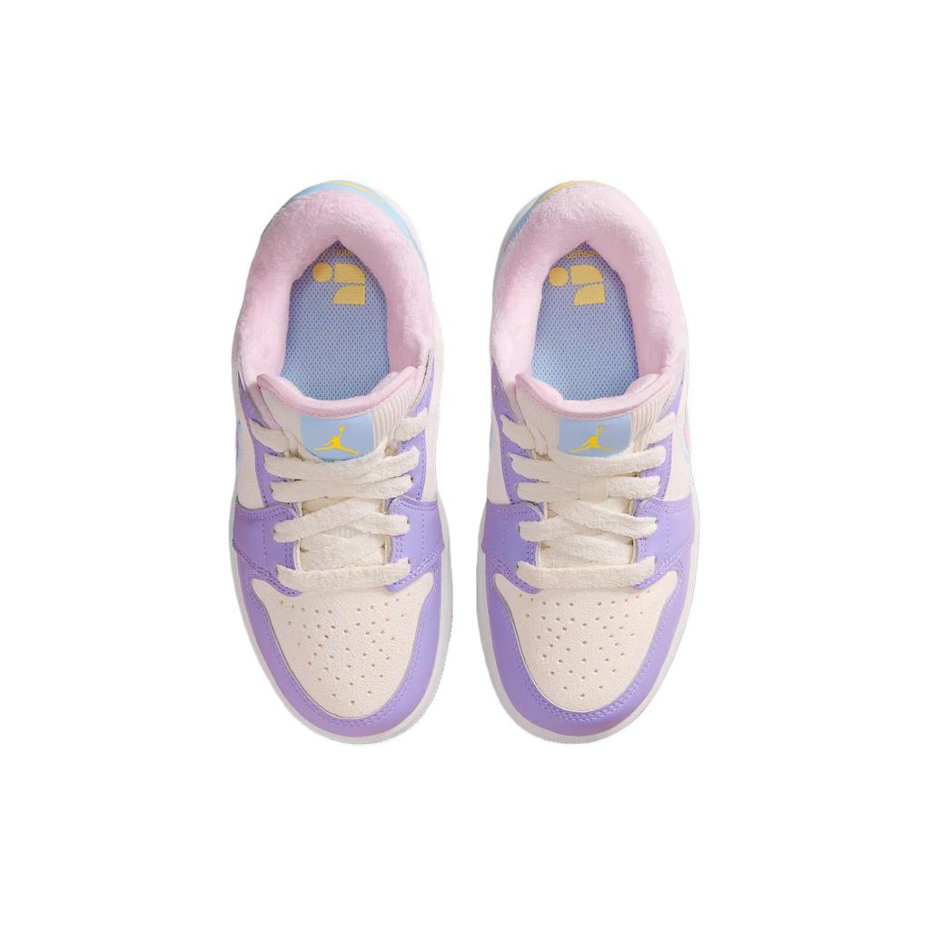 Air Jordan 1 Low RM GS Sail Pink Hydrangeas Kids Sneakers IM6668-161