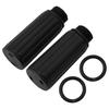 Oil Cap Plugs 2pcs/set Black Plastic Thread Breathing Nozzle
